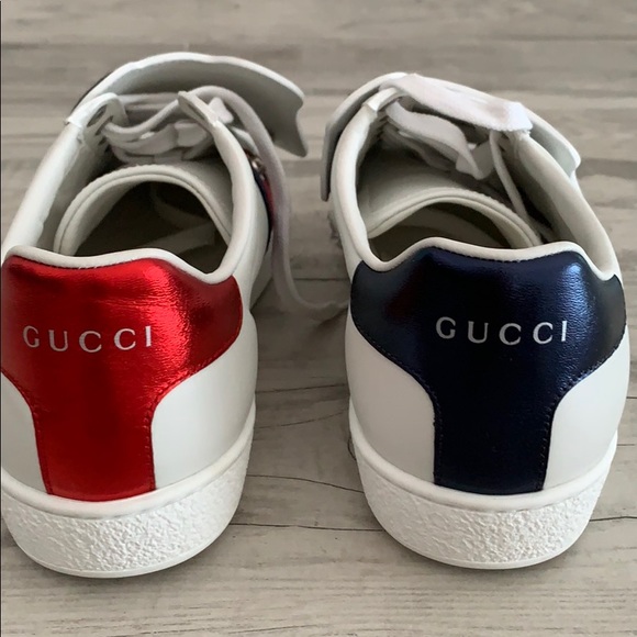 Gucci Shoes Gucci Sneakers With Cat Embedded Removable Poshmark